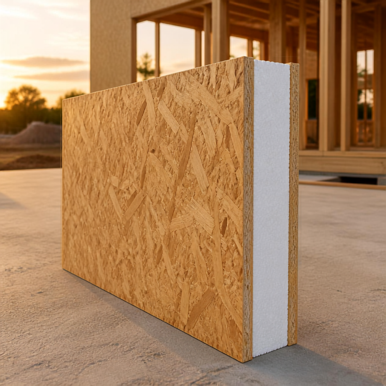 Panel SIP 120 mm 2x4 Bruto